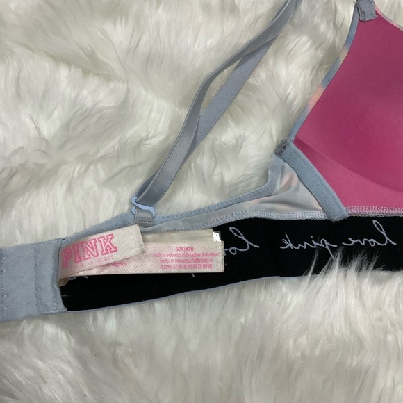 PINK Victoria's Secret Tie-Dye Bralette and Purple Panty Set - Picture 9 of 10